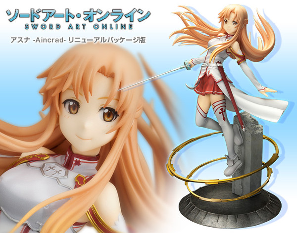 Asuna -Aincrad- Renewal Package Ver. 1/8 PVC Figure (Completed)