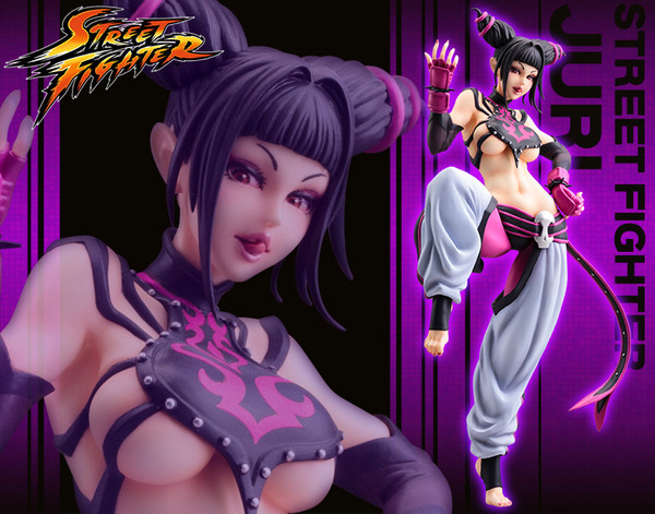 Street Fighter Bishojyo Juri 1/7 PVC Figure (Completed)