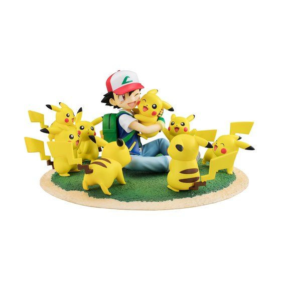 G.E.M. Series Pokemon Ash Ketchum & Pikachu (Pikachu full Ver