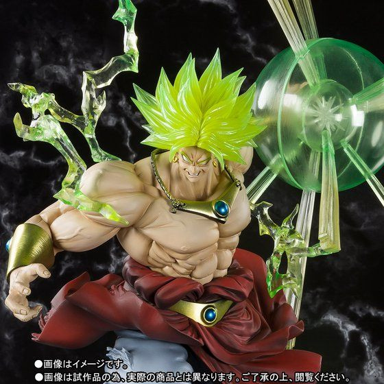 Figuarts Zero Super Saiyan Broly The Burning Battles Complete Figure