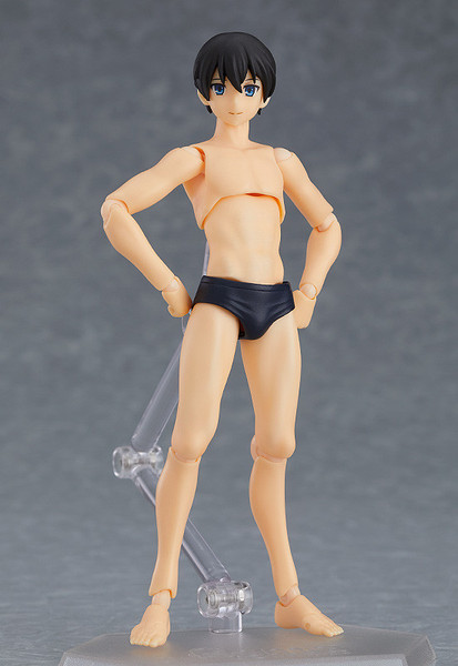 figma Male Swimsuit Body (Ryo) Type 2 Action Figure