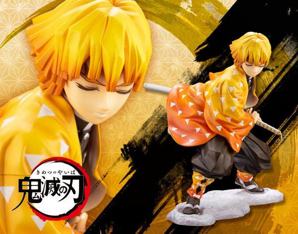 ARTFX J Zenitsu Agatsuma (Kimetsu no Yaiba) 1/8 PVC Figure