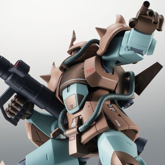 バンダイ ヒューマンプレイヤー ミライスコープ Robot Spirit SIDE MS MS-07H Gouf Flight Test Type ver. A.N.I.M.E.