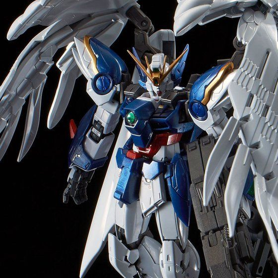RG 1/144 Wing Gundam Zero Custom EW & Drei Zwerg Buster [Titanium