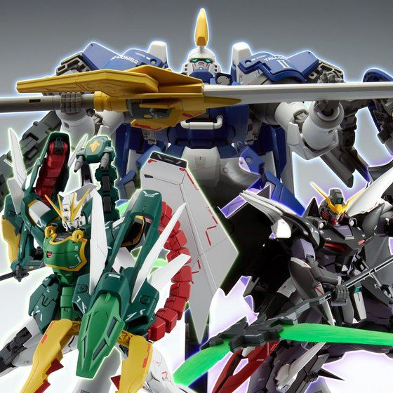MG 1/100 ガンプラEW 4体セット MG 1/100 EXPANSION PARTS SET for MOBILE SUIT GUNDAM W EW SERIES