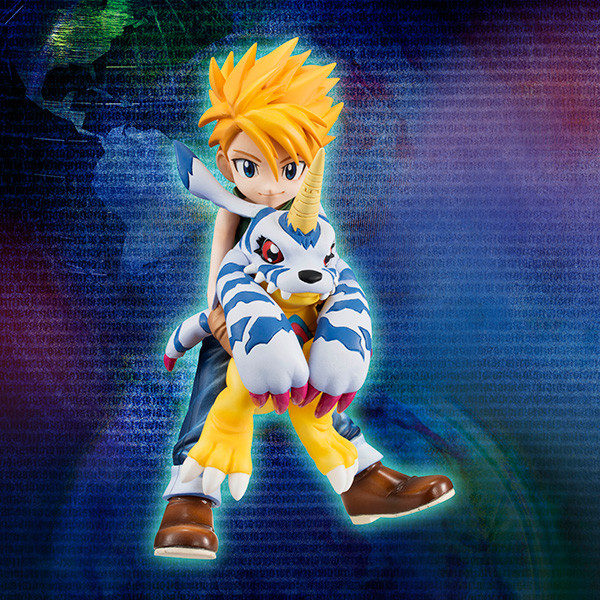 MegaHouse G.E.M. Ishida Yamato & Gabumon Digimon Adventure PVC Figure