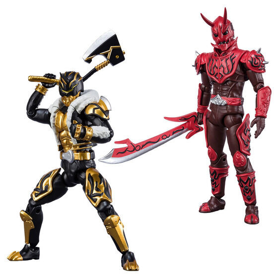 SHODO-X Kamen Rider Den-O Momotaros Imagin & Kintaros Imagin Set