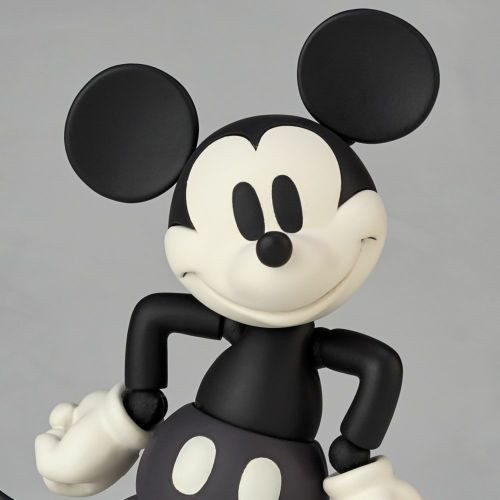 Movie Revo No.013EX Mickey Mouse (1936/Monotone Color Ver.) Action