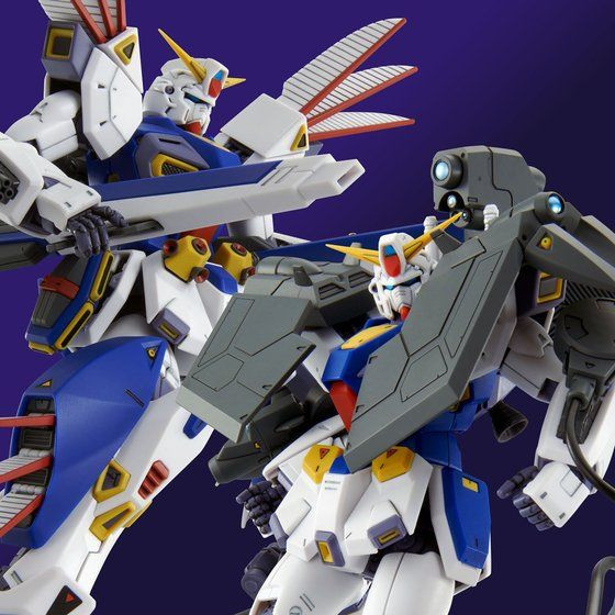 MG 1/100 Mission Pack R-Type & V-Type for (Gundam F90) Plastic Model