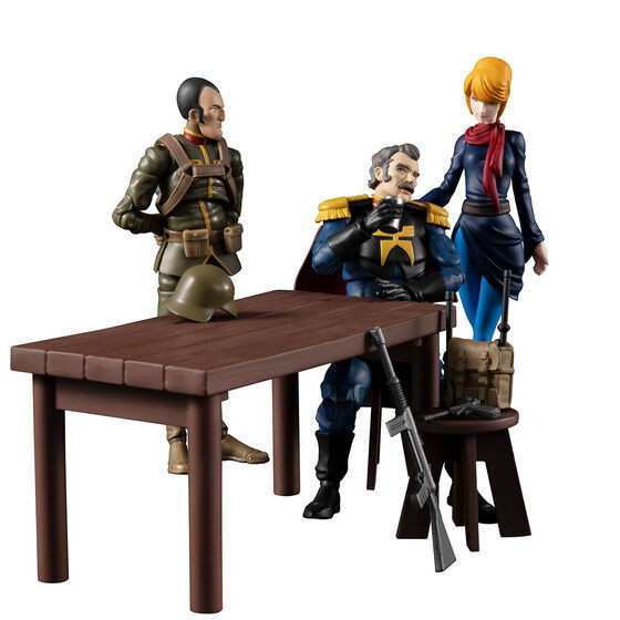 G.M.G. Mobile Suit Gundam Zeon Army (07 Ramba Ral & Crowley Hamon
