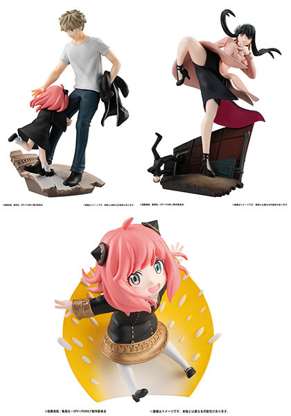 Petitrama Series Spy x Family Hakoiri Spy x Family (Set of 4) PVC