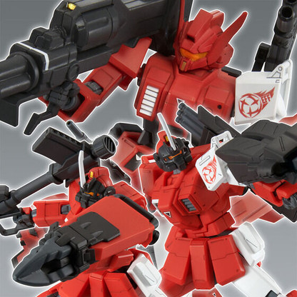 HG 1/144 Red Giant 3rd MS Team Set Plastic Model