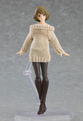 トリートメント *chiaki* figma Female Body (Chiaki) with Off-the-Shoulder Sweater