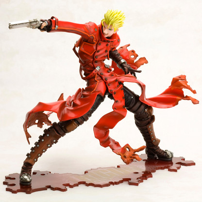劇場版トライガン Badlands Rumble メタルチャームセット　銃欠品 ARTFX J Movie Trigun Badlands Rumble Vash the Stampede Renewal