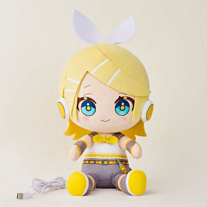 Warm Plush Toy Kagamine Rin (USB Heating)