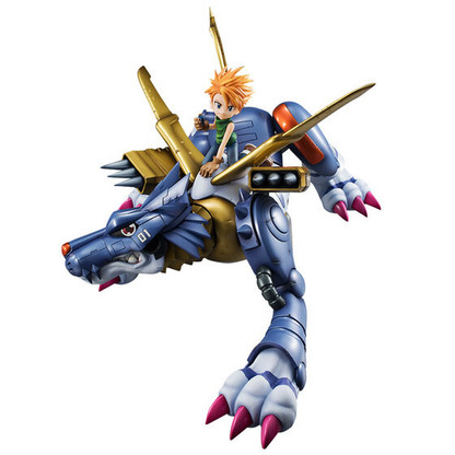 Precious G.E.M. Series Digimon Adventure Metal Garurumon & Yamato
