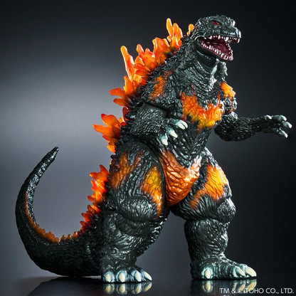 Movie Monster Series Burning Millennium Godzilla PVC Figure