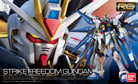 RG 1/144 ZGMF-X20A ストライクフリーダムガンダム BANDAI 1/144 Real