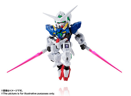 BANDAI Nxedge Style [MS UNIT] Gundam Exia Action Figure