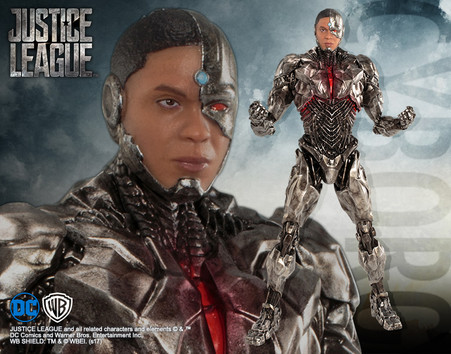ARTFX+ Justice League Cyborg 1/10 PVC Figure (Completed)