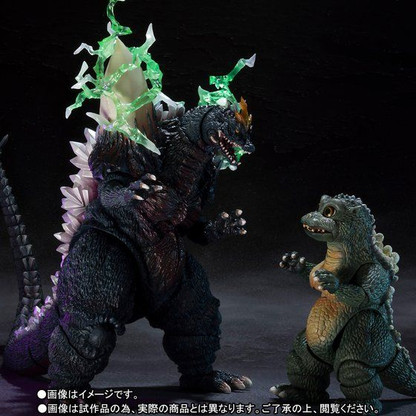 S.H.MonsterArts Space Godzilla & Little Godzilla Special Color Ver