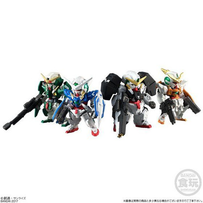 FW GUNDAM CONVERGE: CORE GUNDAM 00 10th Anniversary Memorial Set