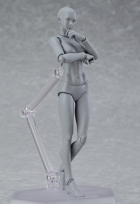 figma archetype next: She - Gray color ver. Action Figure (Completed)