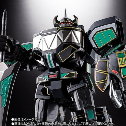 豊富な商品から BANDAI Soul Version (Black MEGAZORD GX-72B Chogokin of ライト/ランタン