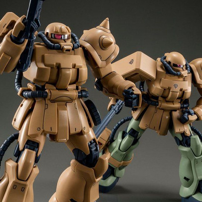 MG 1/100 MS-06F-2 Zaku II F2 (Kinbareid Forces) Plastic Model