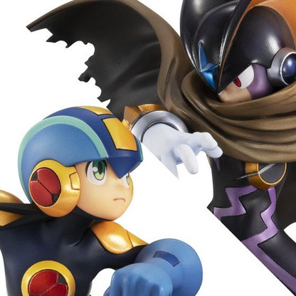 Game Characters Collection DX Rockman Exe vs Forte PVC Figure
