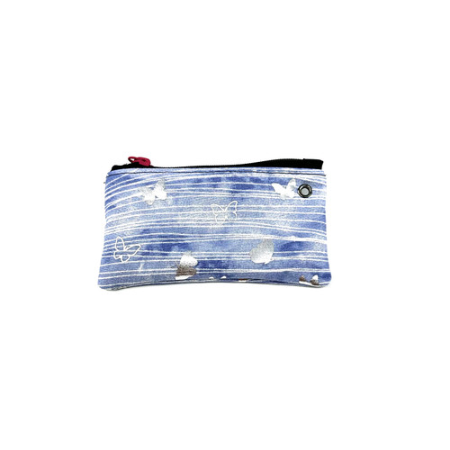 Blue Butterfly Credit Card Pouch