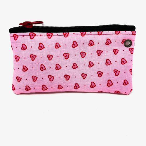 Pink Heart Credit Card Pouch