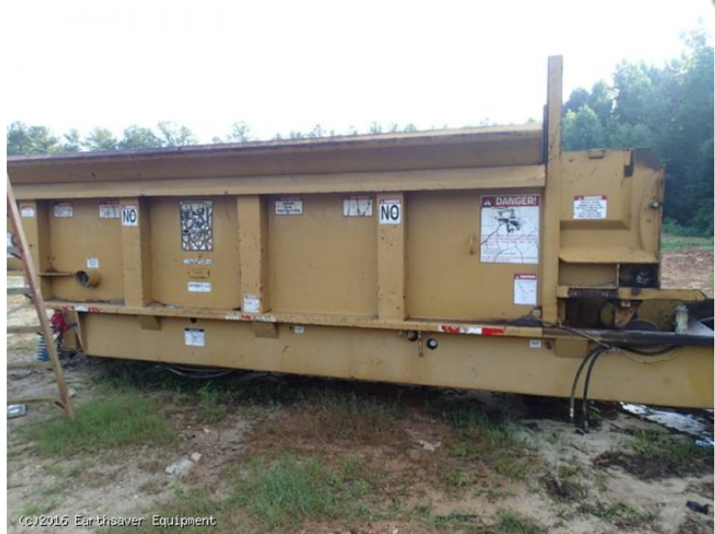 Bandit 3680 Infeed Hopper - Used