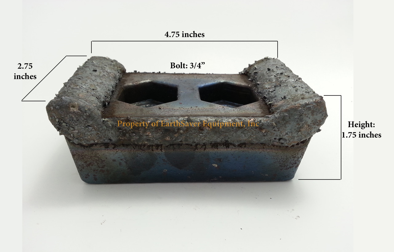 Bromo BAR3 トップ板割れ　ジャンク Morbark 3800 Horizontal Grinder Hammer Tips