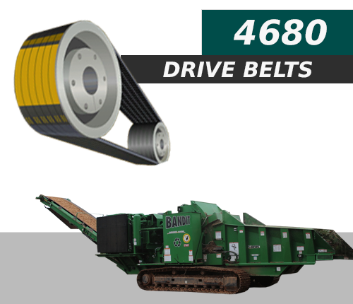 Bandit 4680 Drive Belts display picture 2