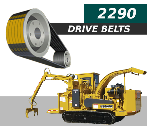 Bandit 2290 Drive Belts