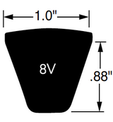 8V Wedge Belt