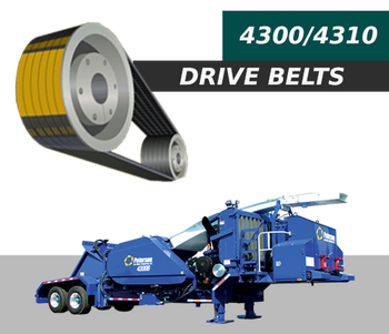 Peterson 4300/4310 Drive Belts