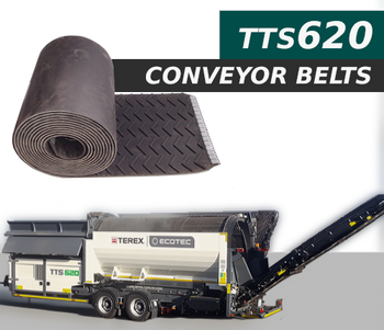 Terex Ecotec TTS 620 Conveyor Belts