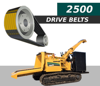 Vermeer WC2500(XL)(TX) Drive Belts