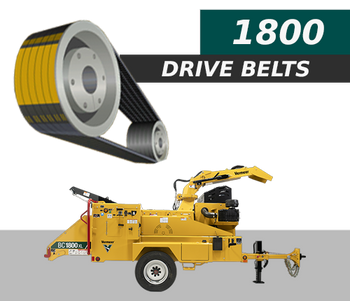 Vermeer BC1800(XL) Drive Belts
