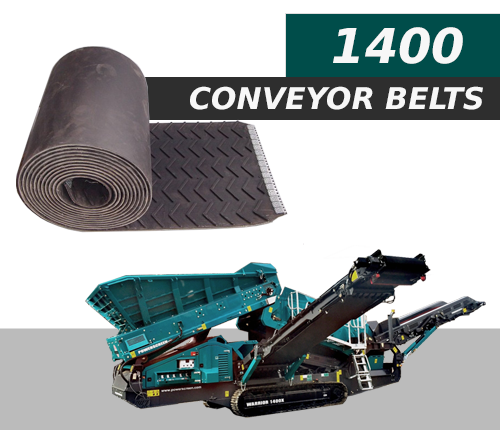powerscreen warrior 1400 belt img