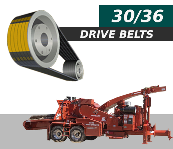 Morbark 30/36 (B) Drive Belts
