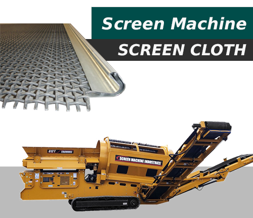Screen Machine Trommel Screen Cloth - All Models
