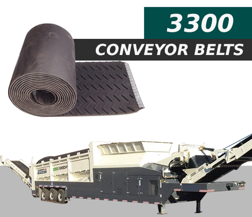 Powerscreen Phoenix 3300 Conveyor Belts