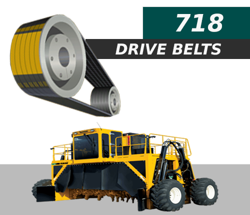Vermeer CT718 Drive Belts