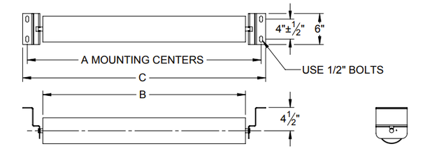 Conveyor Belt Return Idler Roller