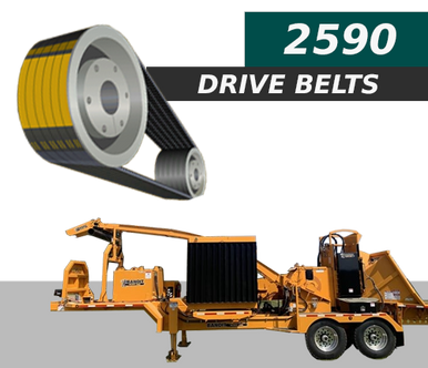 Bandit 2590 Drive Belts