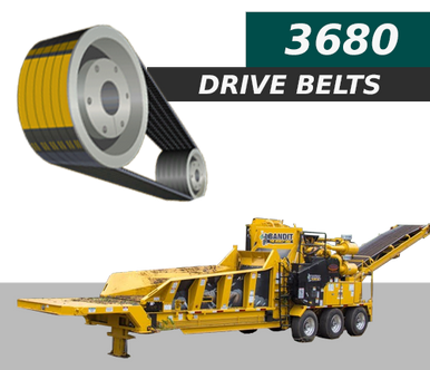 Bandit 3680 Drive Belts