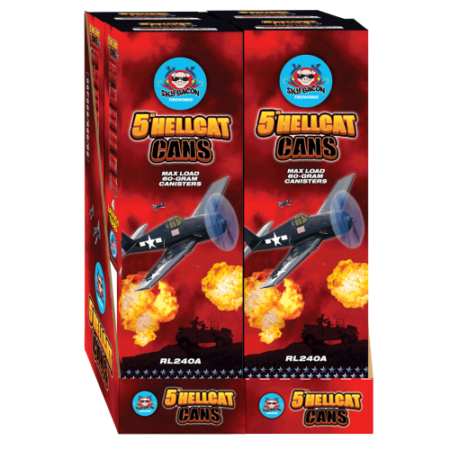 5in Hellcat Cans (60-gram Canisters) (4/24)